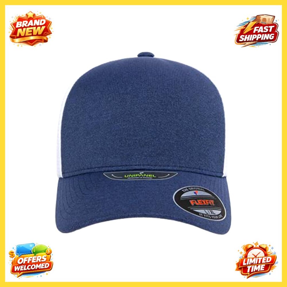 Structured Trucker Cap Classic Retro Baseball Hat… - image 2